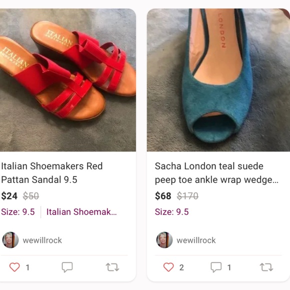 All shoes Half Price This Weekend , closet clean out ! - Picture 1 of 5